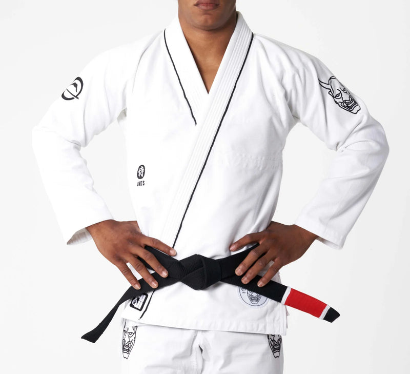 FUJI Suparaito BJJ Gi Dark Arts Edition White