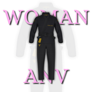 Ground Force ANV Ladies Gi Black