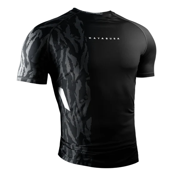 Hayabusa Men’s Apex Short Sleeve Rash Guard Black