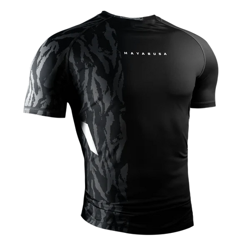 Hayabusa Men’s Apex Short Sleeve Rash Guard Black
