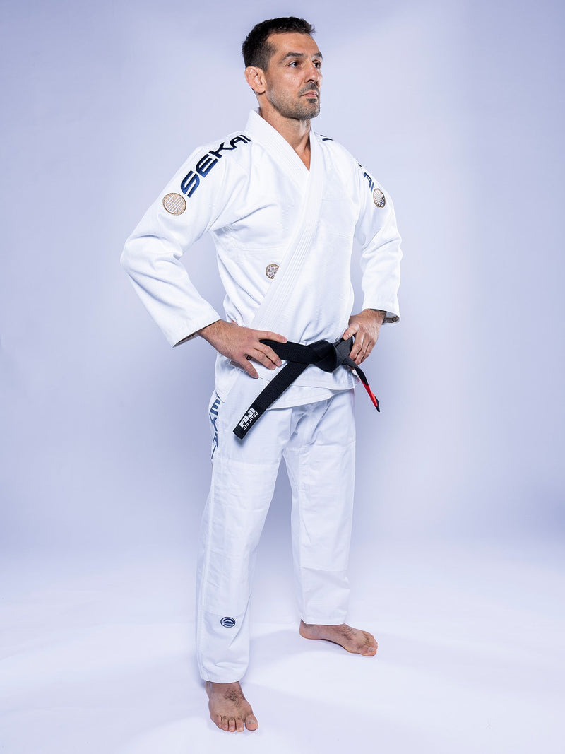 Fuji Sports SEKAI 3.0 BJJ Gi White Navy
