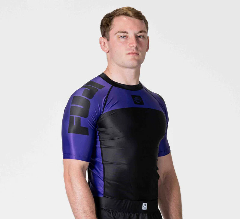 Fuji Sports IBJJF Ranked SS Rashguard Purple