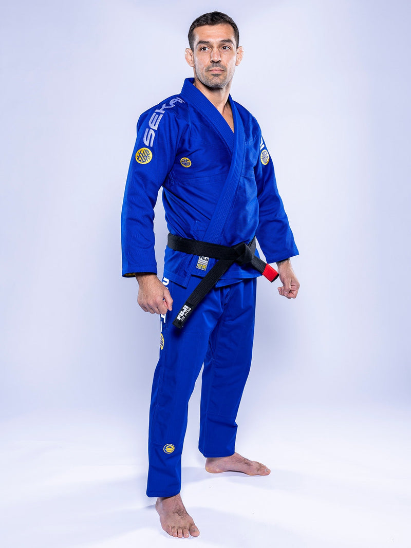 Fuji Sports SEKAI 3.0 BJJ Gi Blue Yellow