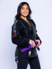 Fuji Sports SEKAI 3.0 womens BJJ Gi Black Grey