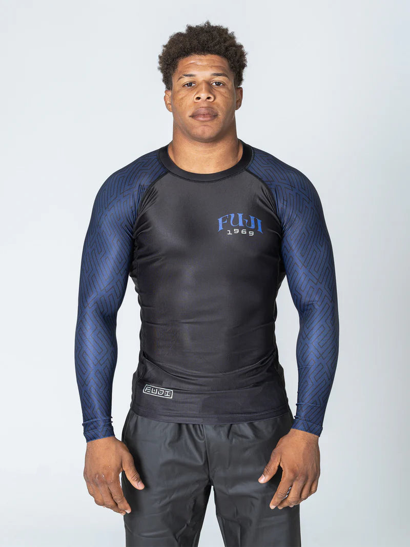 Fuji Sports Oni Samurai Flex Lite Rashguard Blue