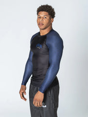 Fuji Sports Oni Samurai Flex Lite Rashguard Blue