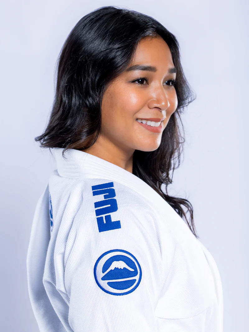 Fuji Sports womens Baseline 2.0 BJJ GI - White Navy