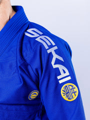 Fuji Sports SEKAI 3.0 BJJ Gi Blue Yellow