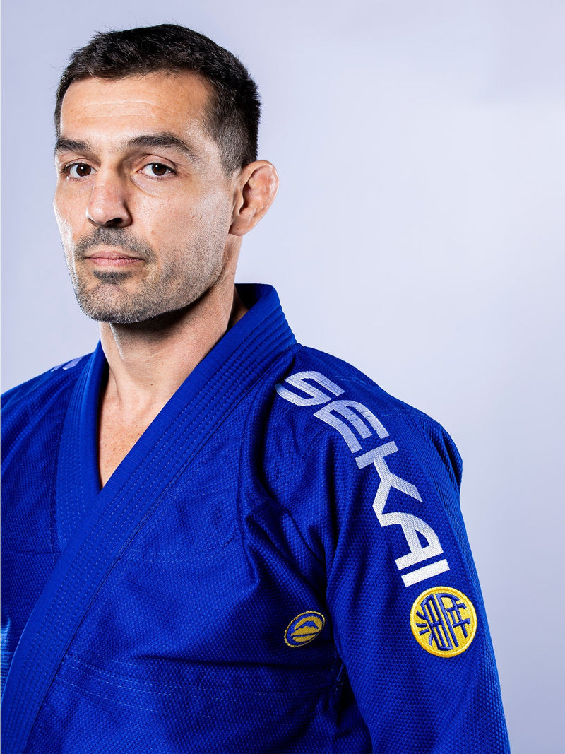 Fuji Sports SEKAI 3.0 BJJ Gi Blue Yellow