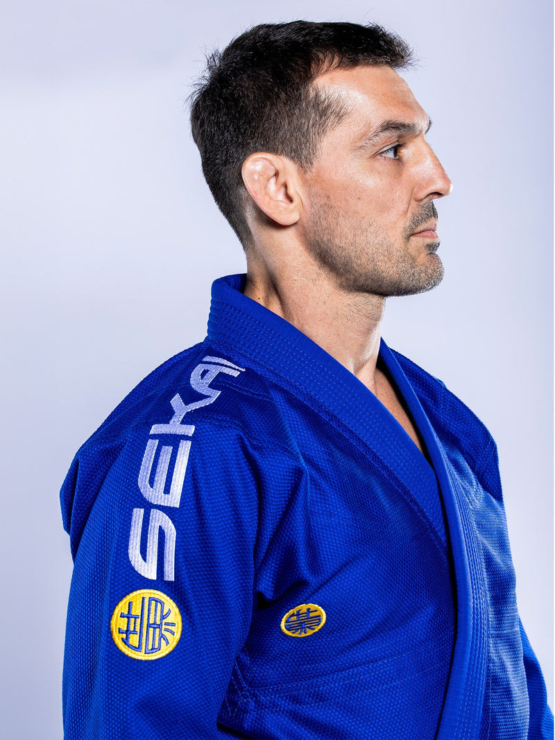 Fuji Sports SEKAI 3.0 BJJ Gi Blue Yellow