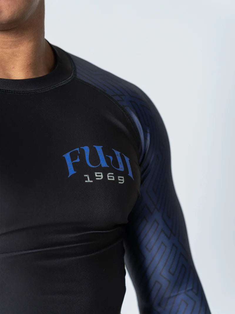 Fuji Sports Oni Samurai Flex Lite Rashguard Blue