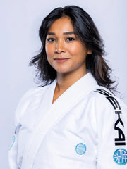 Fuji Sports SEKAI 3.0 womens BJJ Gi White Teal