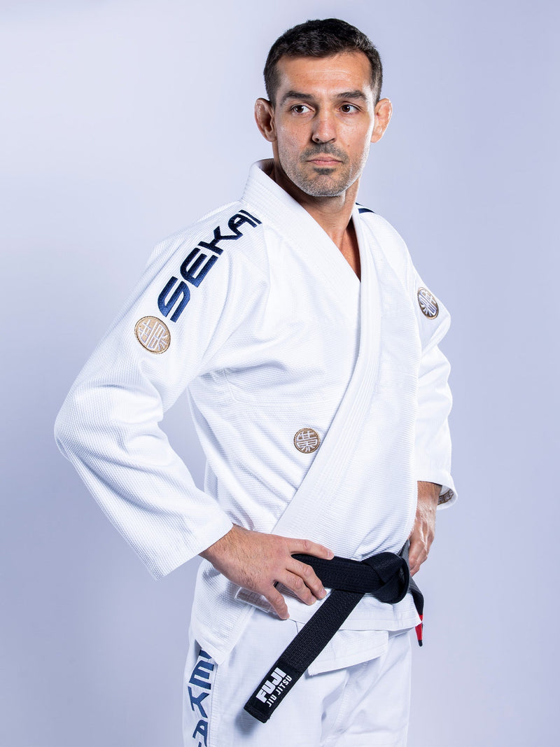 Fuji Sports SEKAI 3.0 BJJ Gi White Navy
