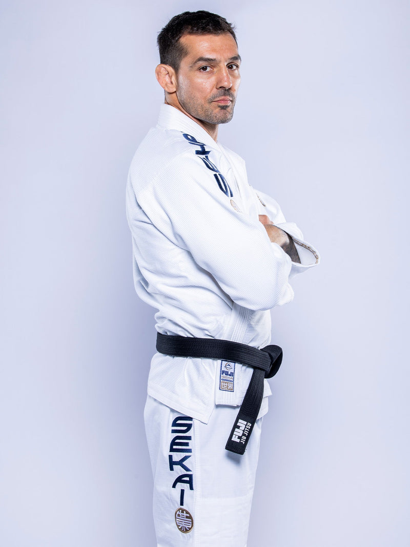Fuji Sports SEKAI 3.0 BJJ Gi White Navy
