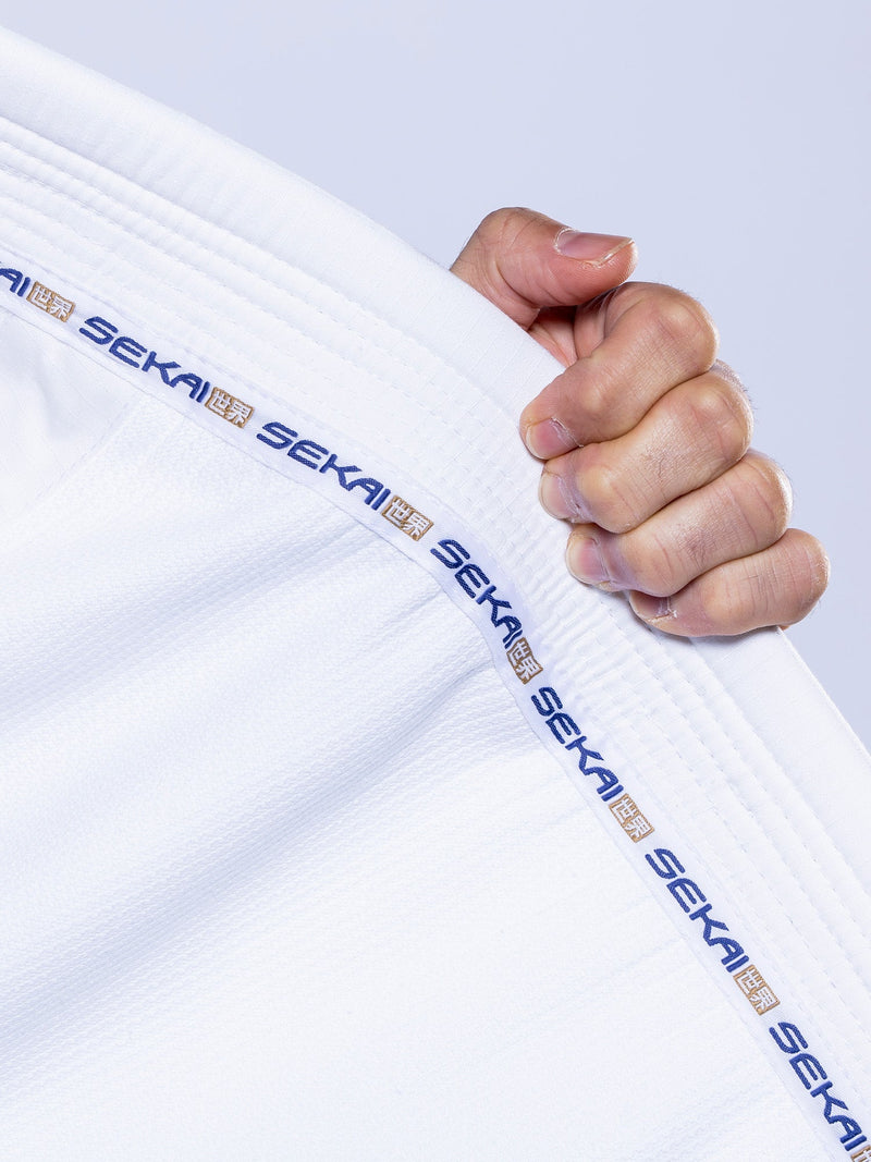Fuji Sports SEKAI 3.0 BJJ Gi White Navy