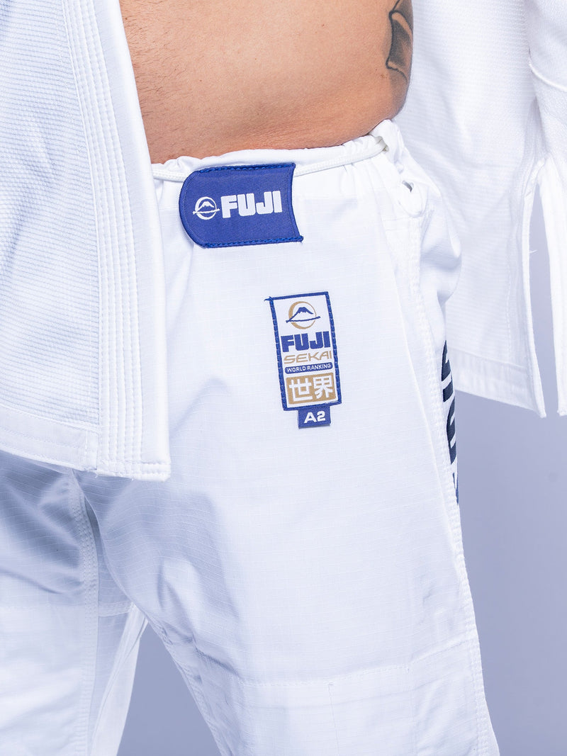 Fuji Sports SEKAI 3.0 BJJ Gi White Navy