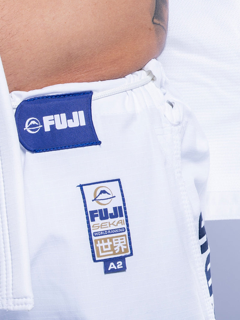 Fuji Sports SEKAI 3.0 BJJ Gi White Navy