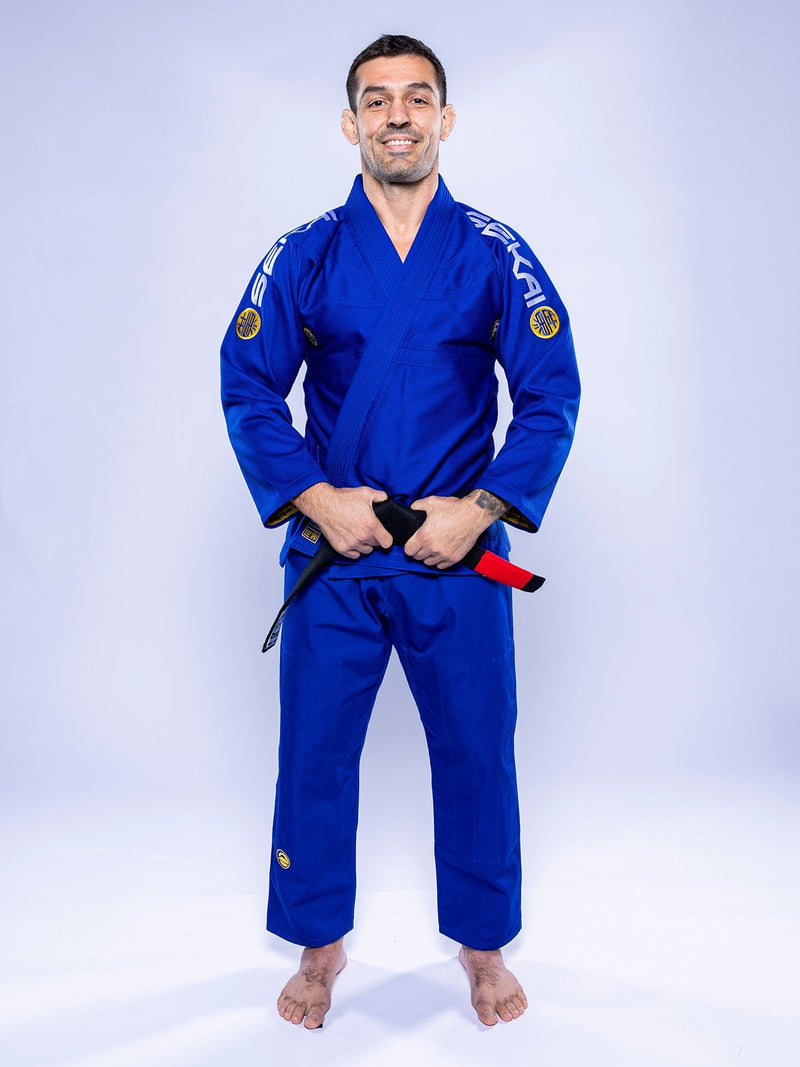 Fuji Sports SEKAI 3.0 BJJ Gi Blue Yellow
