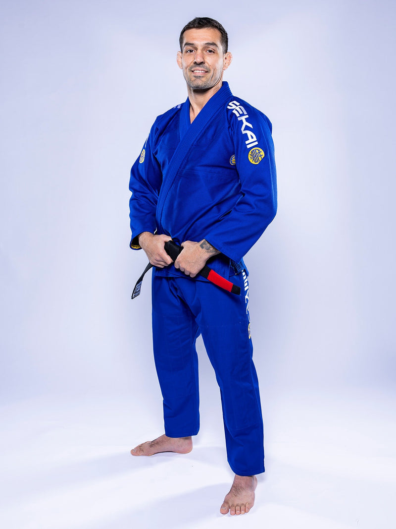 Fuji Sports SEKAI 3.0 BJJ Gi Blue Yellow