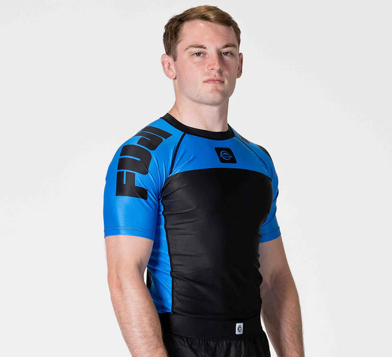 Fuji Sports IBJJF Ranked SS Rashguard Blue