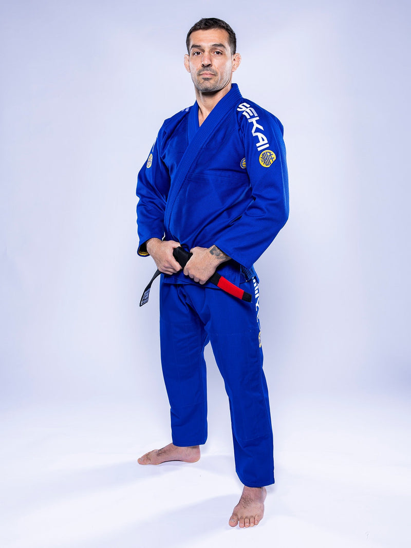 Fuji Sports SEKAI 3.0 BJJ Gi Blue Yellow