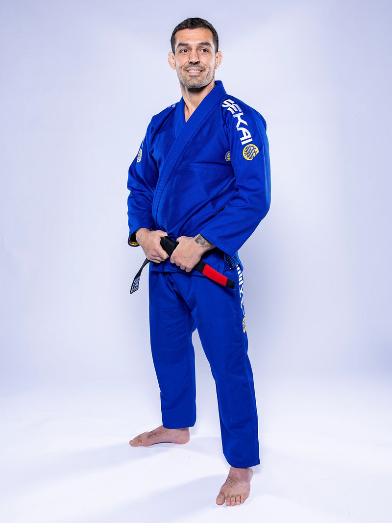 Fuji Sports SEKAI 3.0 BJJ Gi Blue Yellow