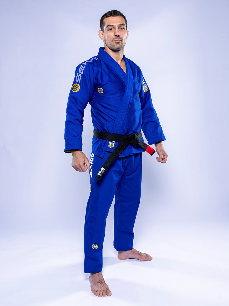 Fuji Sports SEKAI 3.0 BJJ Gi Blue Yellow