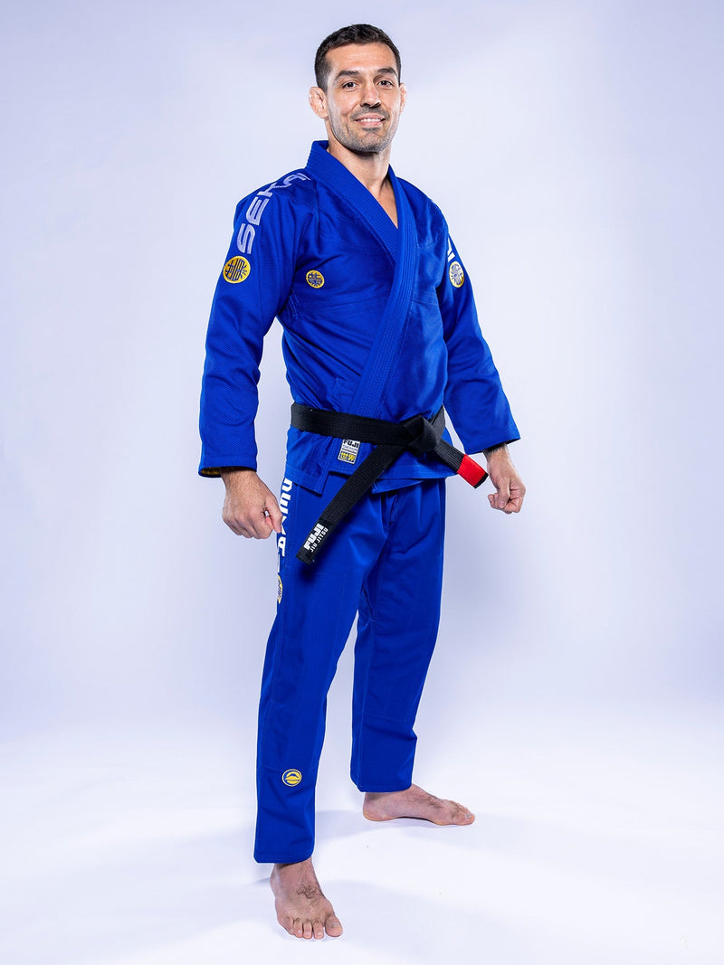 Fuji Sports SEKAI 3.0 BJJ Gi Blue Yellow