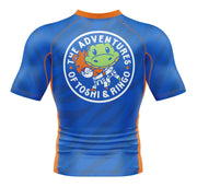 FUJI Toshi Kids Rashguard Blue/Orange