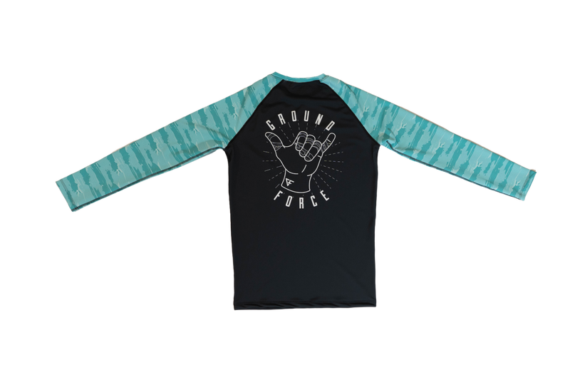 Ground Force Hang Loose Rashguard XXL Green