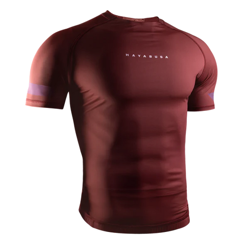 Hayabusa Men’s Core Short Sleeve Rash Guard Red