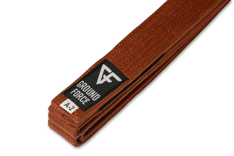 Ground Force Gi Material Premium BJJ Belt