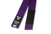 Ground Force Gi Material Premium BJJ Belt Purple