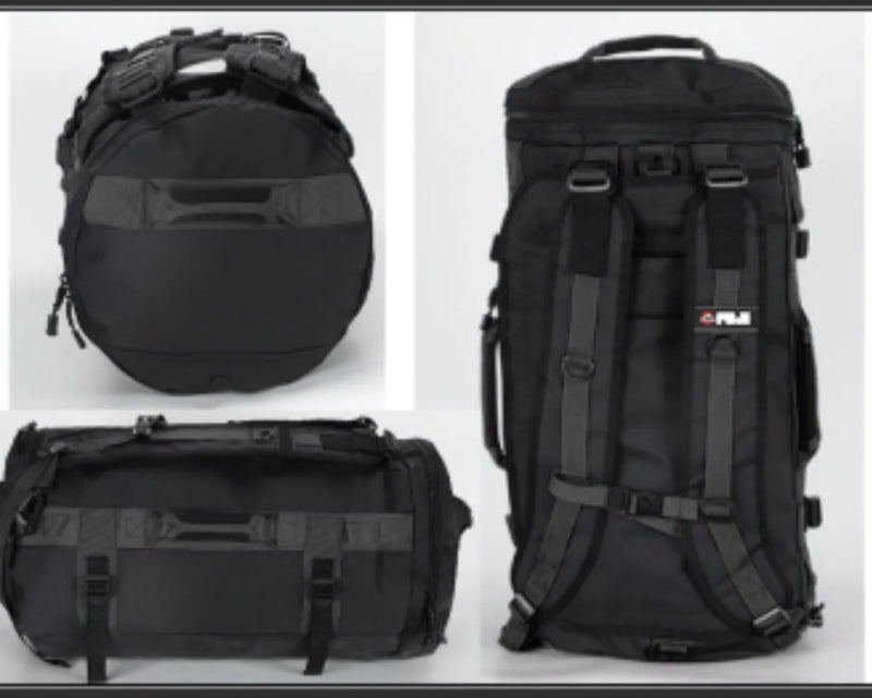 Fuji Comp Convertible Backpack/Dufflebag Black & Grey