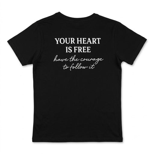Ground Force Follow Your Heart T-Shirt - Black 2XL