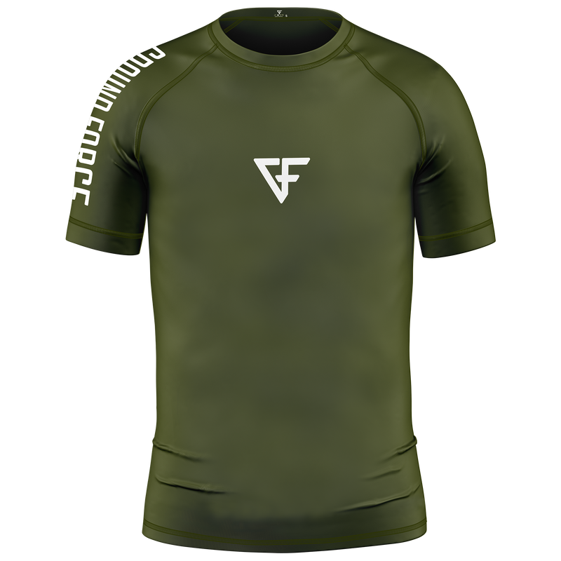 Ground Force Aero Kids Rashguard Military Green XL