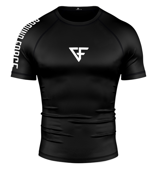 Ground Force Aero Rashguard - Black 3XL