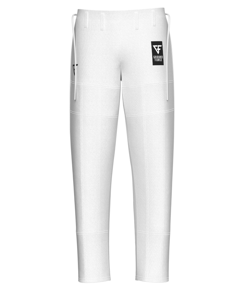 Ground Force BJJ Pants White