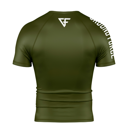 Ground Force Aero Rashguard - Military Green