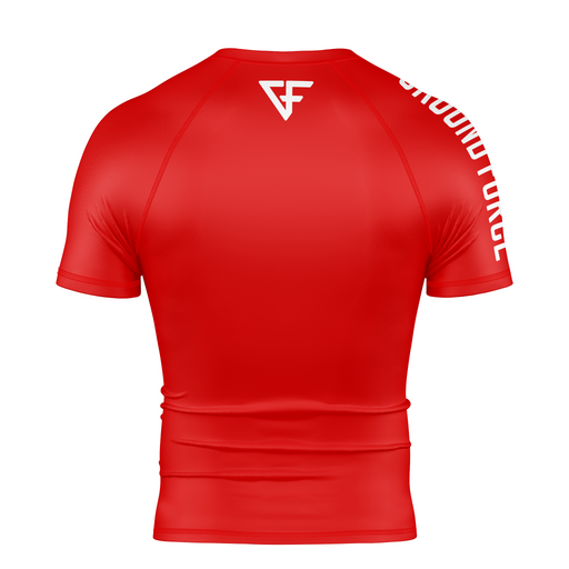 Ground Force Aero Kids Rashguard Red