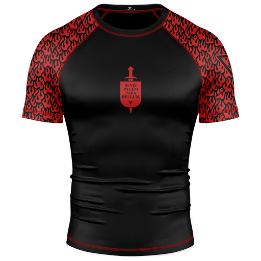 Ground Force Para Bellum V2 Rashguard - Short Sleeve XXL