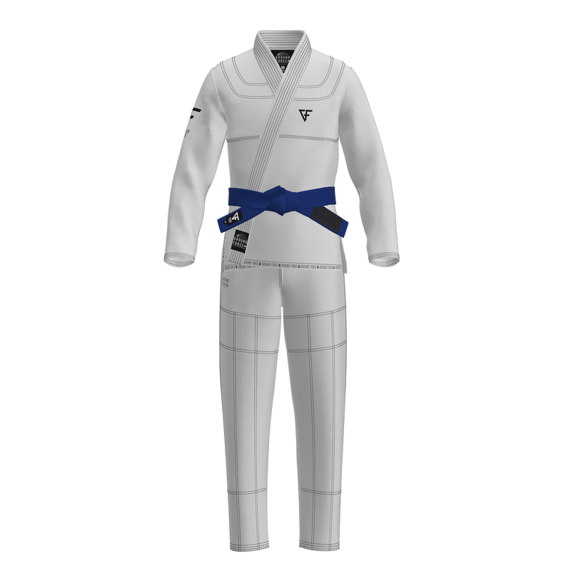 Ground Force Lightweight Gi V2 A0 White