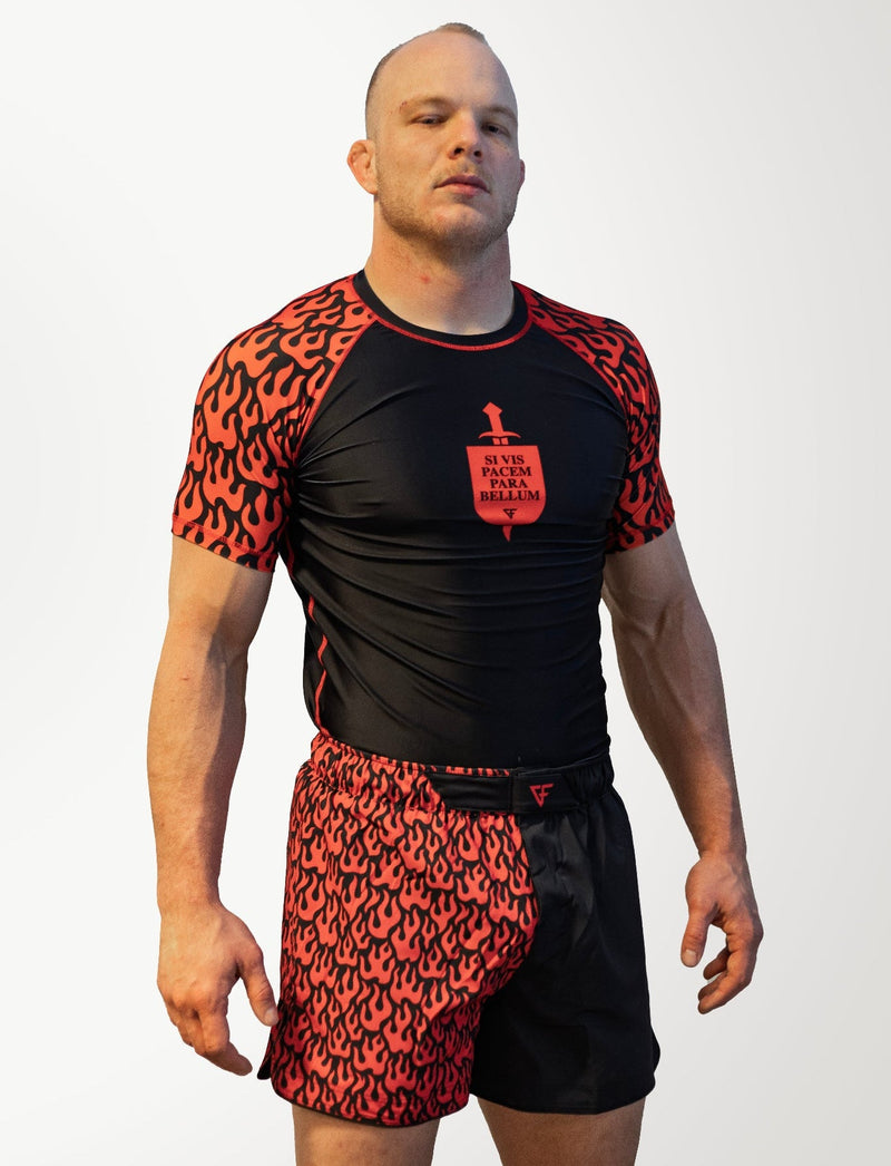 Ground Force Para Bellum V2 Rashguard - Short Sleeve