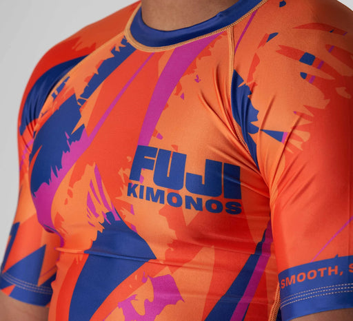 Fuji Sports Hanzo Flex Lite Rashguard Orange