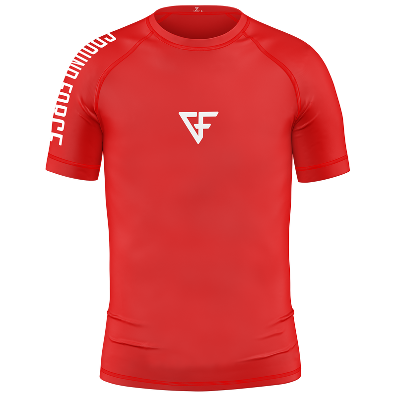 Ground Force Aero Kids Rashguard Red XL