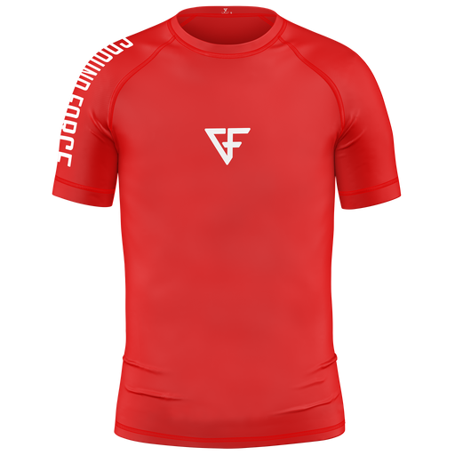 Ground Force Aero Kids Rashguard Red XL