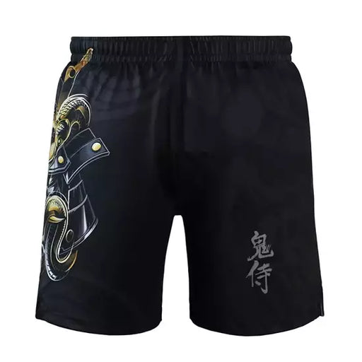 Ground Game Kids Training Shorts Oni Samurai