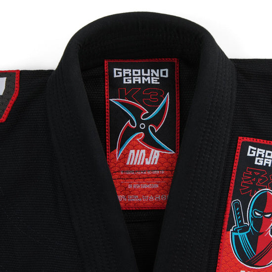 Ground Game Ninja BJJ Kids Gi