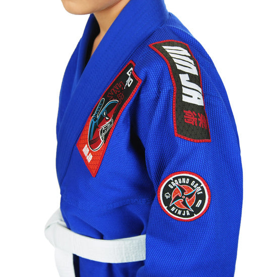 Ground Game Ninja BJJ Kids Gi
