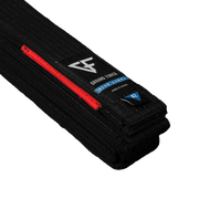 Ground Force Blue Label BJJ Belt A1 Black